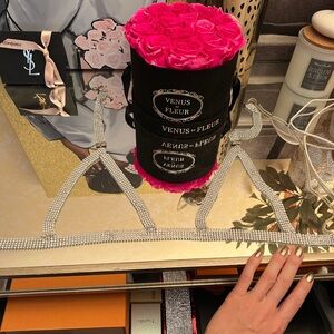 Women’s metal rhinestones bra